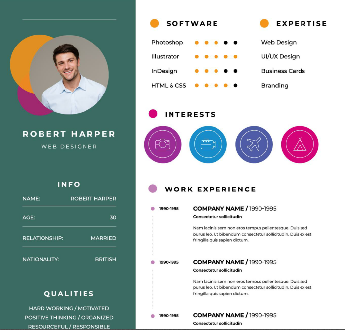 PERSÖNLICHER STECKBRIEF